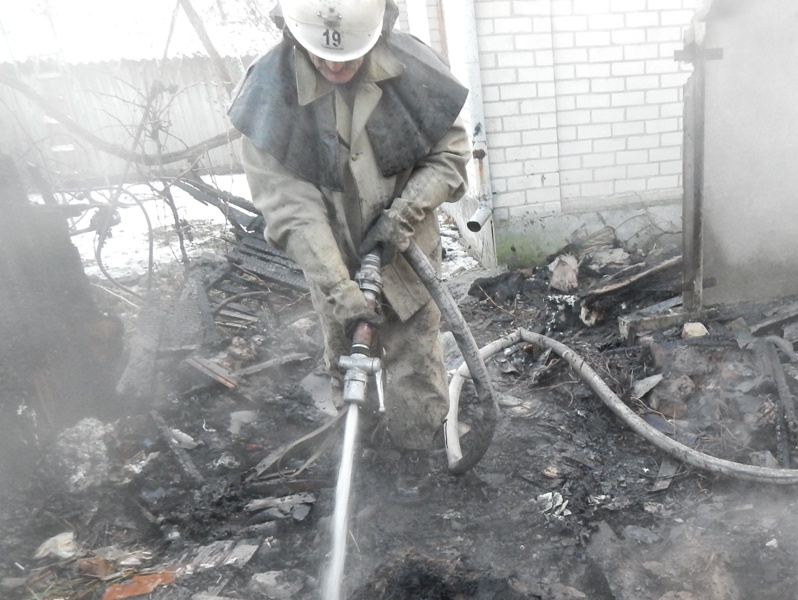 м.Скадовськ: під час ліквідації пожежі виявлено обгорілий труп
